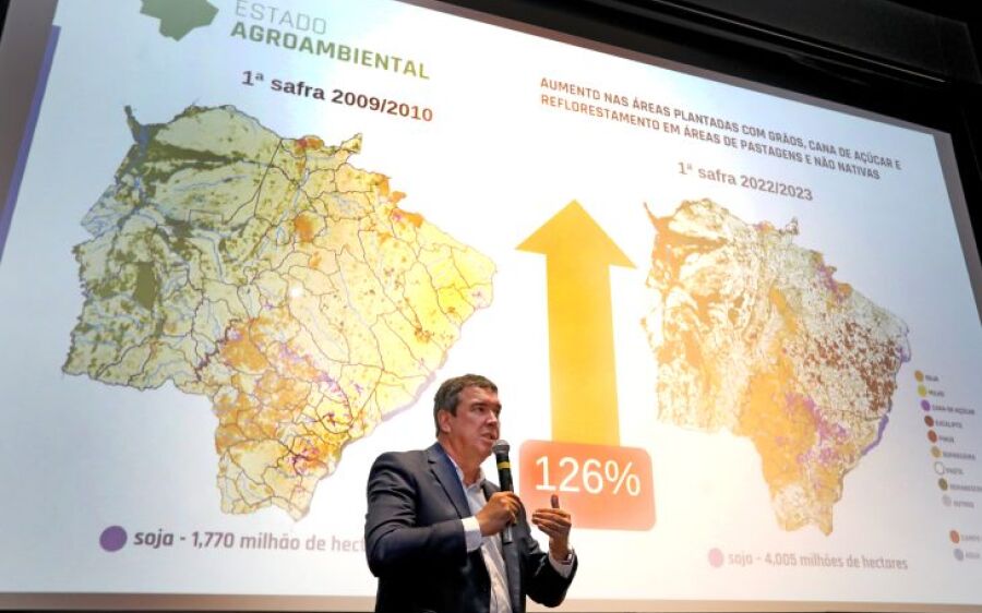 Estado carbono neutro será diferencial econômico e ambiental de MS, avalia governador