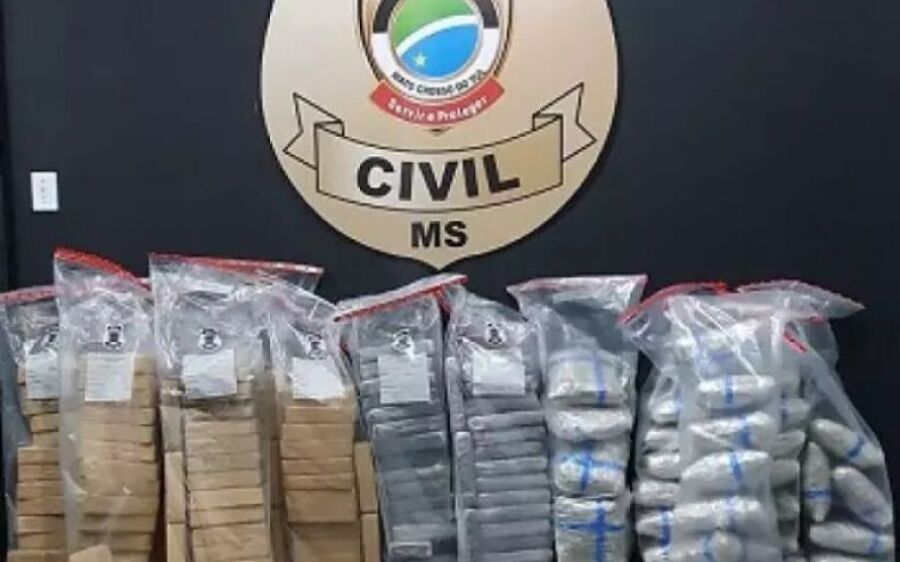 Boliviano é preso com 191 quilos de cocaína e skunk em Corumbá