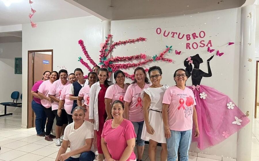 Prefeitura realiza Campanha Outubro Rosa no ESF Nova Rio Verde “Vó Margarida”.