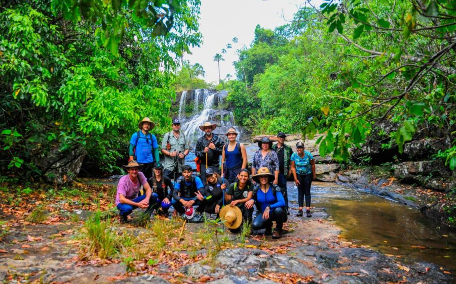 Prefeitura realiza aula prática para alunos do curso de Líderes em Ecoturismo e Turismo de Aventura 