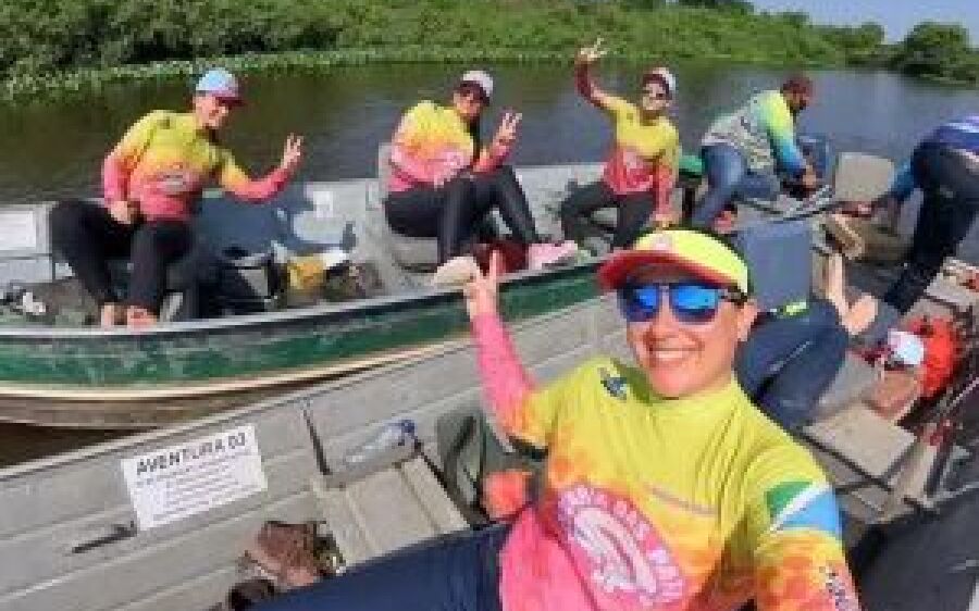 Pescaria começou com amigas e hoje reúne mulheres de 5 estados