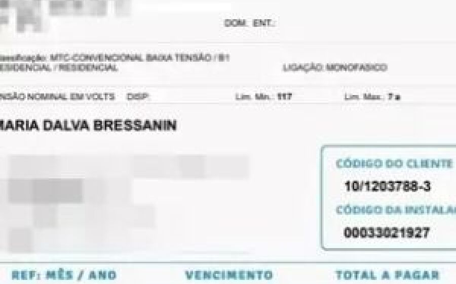 Diarista assusta após conta de luz sair de R$ 264 para R$ 4 mil