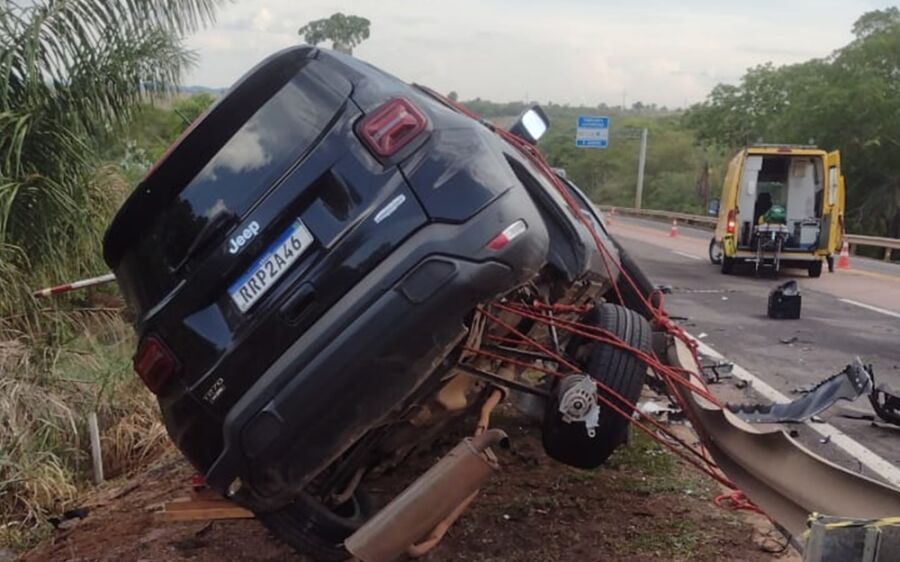 Gerente comercial é a vítima fatal de colisão frontal na BR-163 entre Coxim e Rio Verde