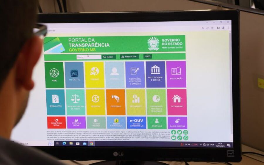 Governo de MS é  novamente selo  “Diamante” em  transparência pública