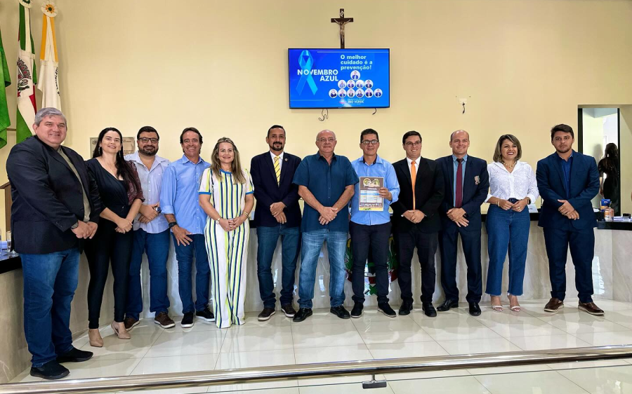 Prefeito Réus Fornari realiza visita surpresa à Câmara e realiza Convite Especial