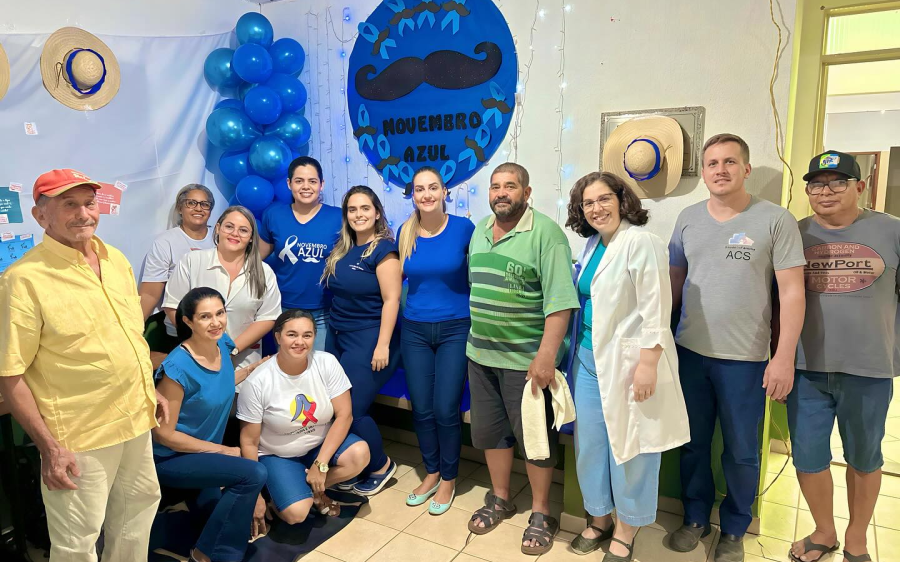 ESF Vila Nova realiza Campanha Novembro Azul. 