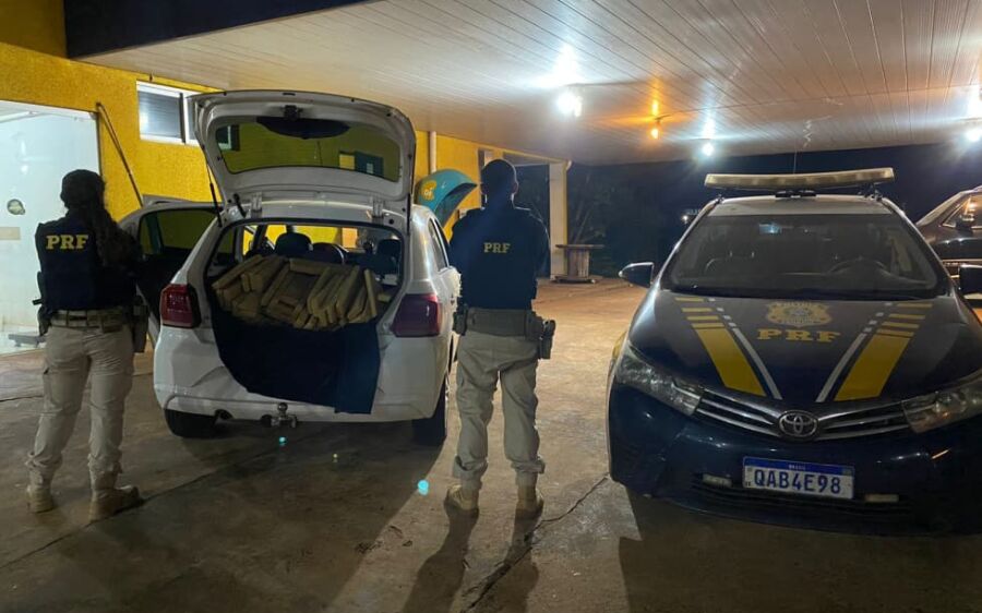Motorista é preso com 307 quilos de maconha na BR-463, em Ponta Porã