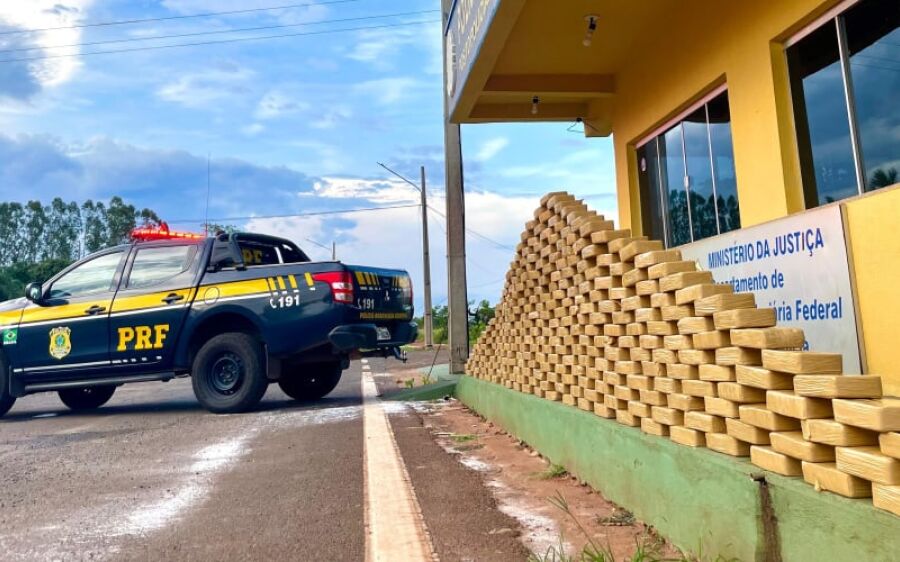 Condutor é preso com 465 quilos de cocaína na BR-158, em Paranaíba