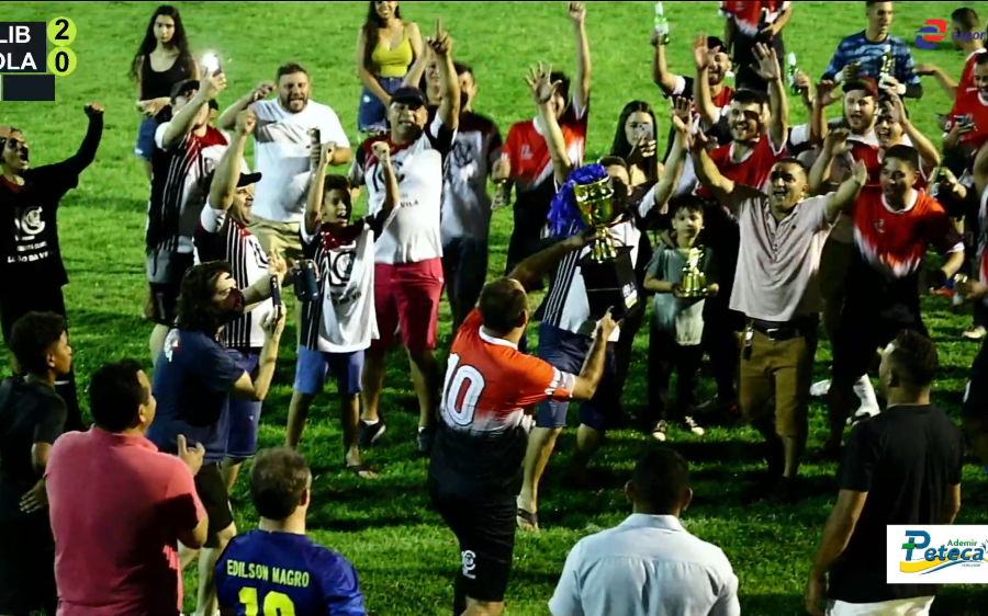 Libertá vence o Olaria por 2 a 0 e fatura o título do Campeonato Municipal de Coxim