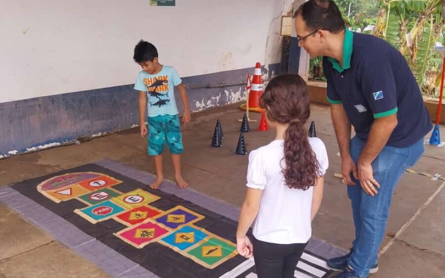 Fim de semana com ações de educação de trânsito do Detran-MS