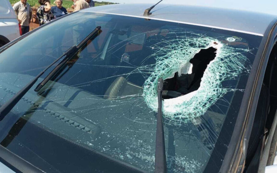 Pneu estoura e motorista morre ao ser atingido em cheio por pedaço de roda na BR-060