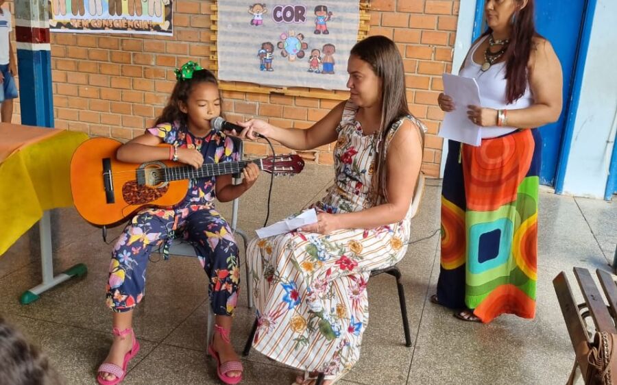Escolas e creches de Coxim promovem  ações educativas sobre a Consciência Negra
