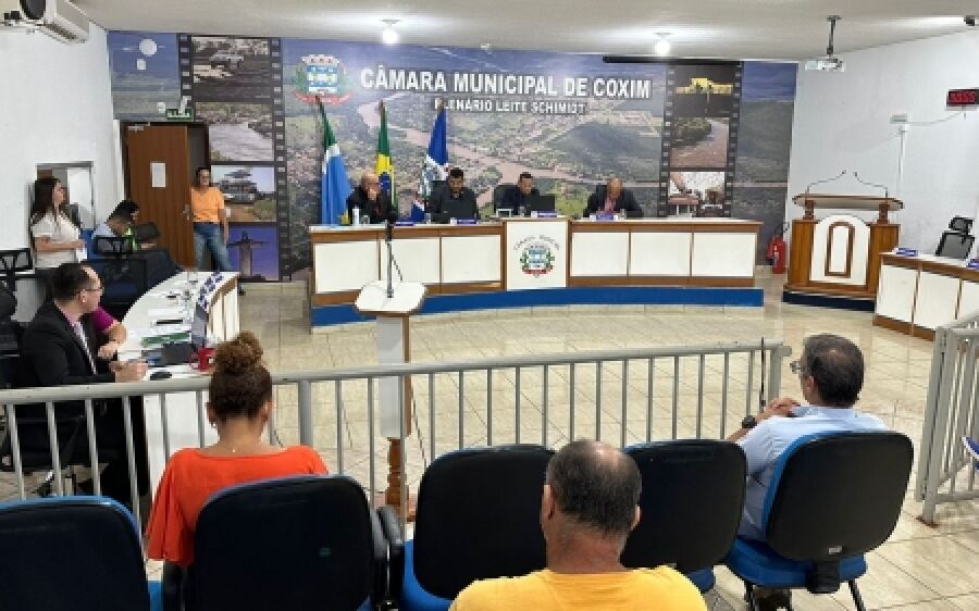 Vereadores aprovam requerimento para fiscalização da construção da nova sede da Câmara de Coxim