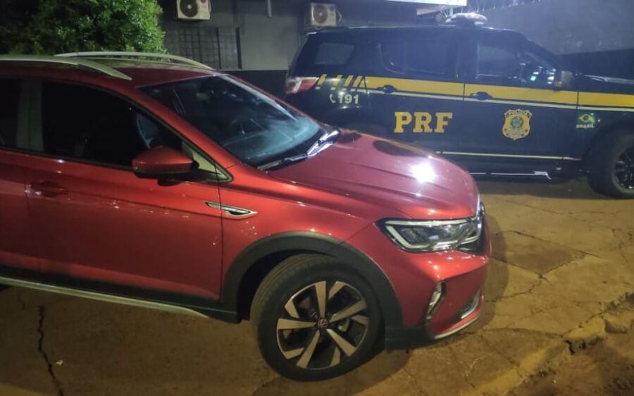 Homem é preso e veículo de locadora é recuperado na BR-267
