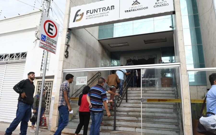 Semana em Mato Grosso do Sul começa com mais de 5,8 mil vagas em aberto na Funtrab
