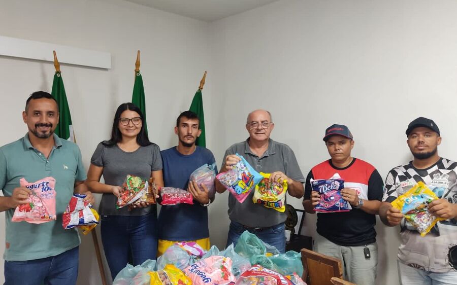 ASAERR-RV, entrega mais de 10 mil balas ao Prefeito Réus Fornari para distribuir durante  o Natal