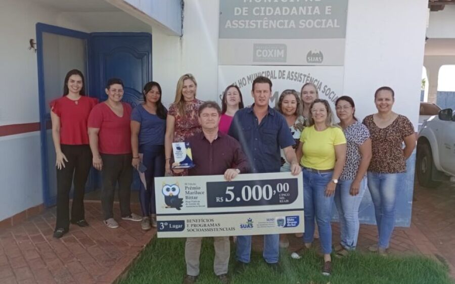 Projeto Nutri Coxim fica  em 3° lugar em premiação  estadual Mariluce Bittar