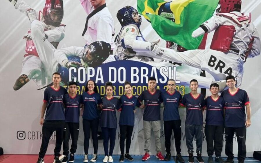 Delegação do MS dispuata Copa do Brasil de Taekowndo em Brasília (DF)
