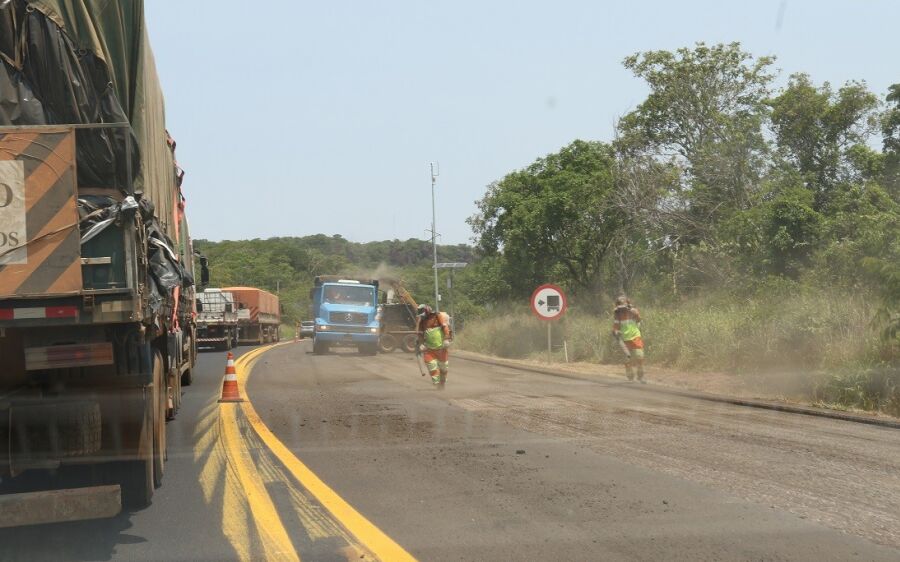 Fique atento: BR-163/MS passa por obras de manutenção nesta segunda-feira (18) 