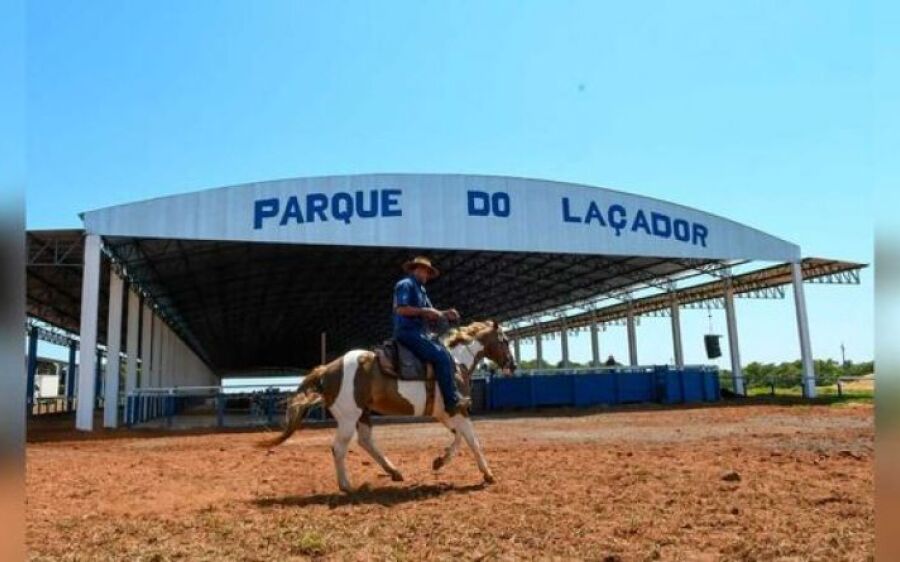 Pista do Parque do Laçador coberta é inaugurada em Campo Grande