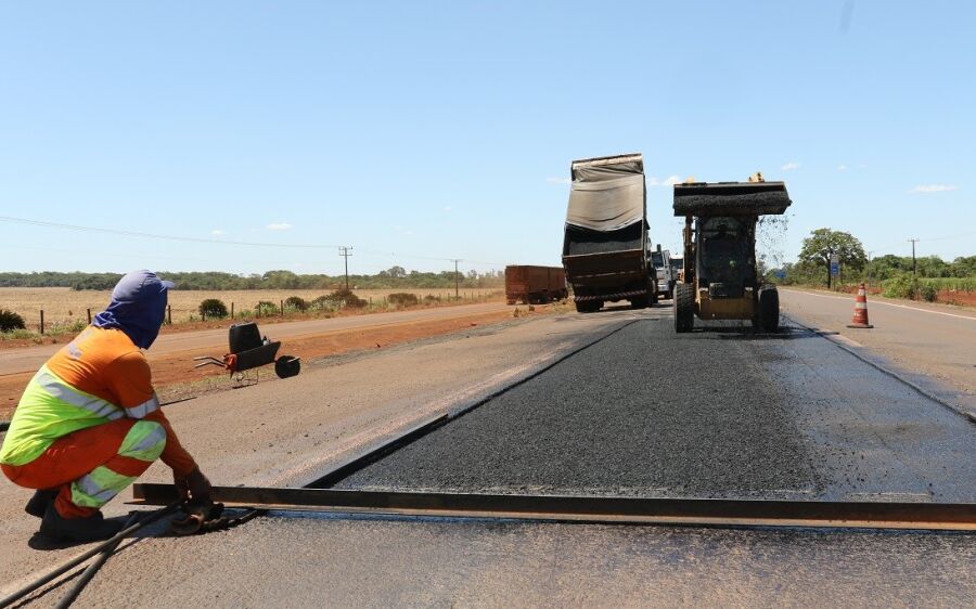 Vários pontos interditados exigem atenção na BR-163/MS nesta quinta-feira (21)