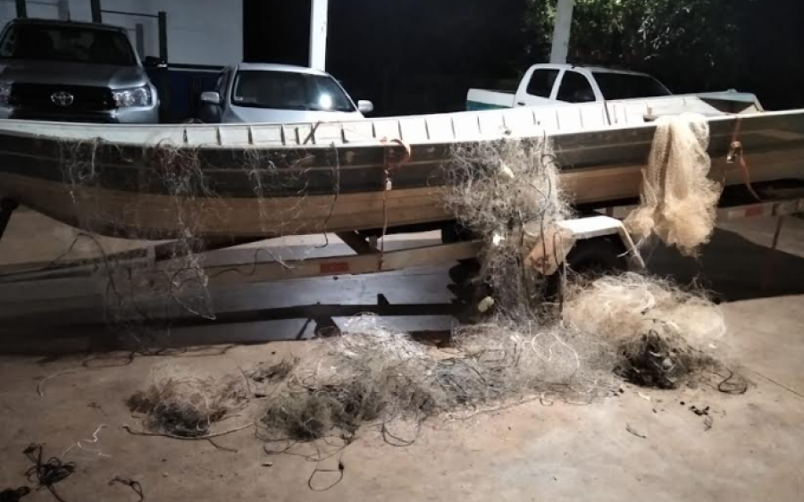 Operação Piracema apreende mais de 900 kg de pescado em três meses de fiscalização