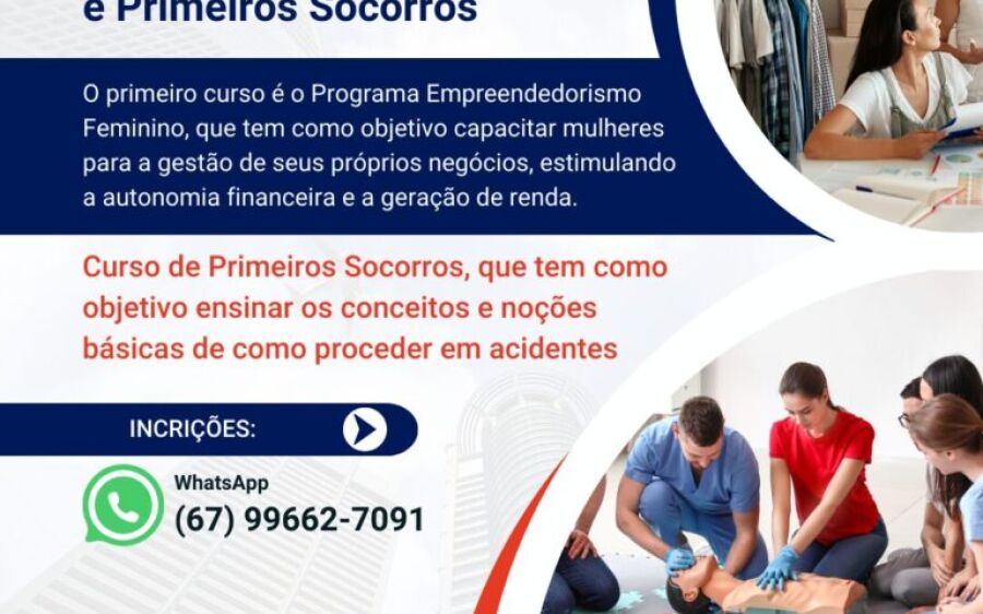 Prefeitura, SENAR-MS e Sindicato Rural Patronal de Coxim promovem cursos gratuitos 