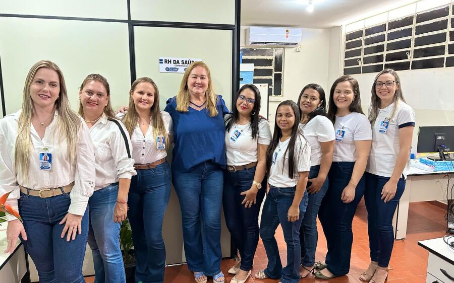 Secretaria de Saúde realiza café da manhã para recepcionar nova equipe administrativa