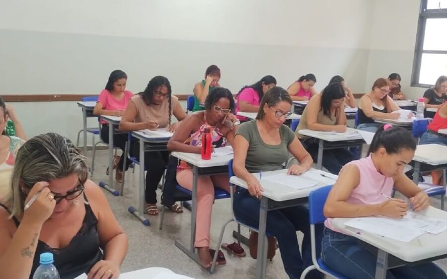 Prefeitura de Rio Verde realiza as provas do processo seletivo para cargos do Magistério