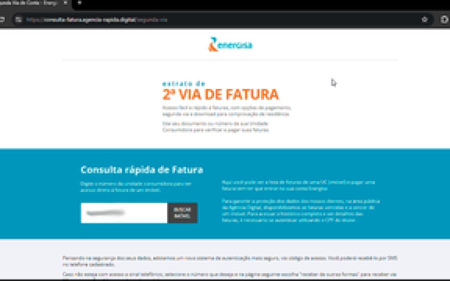 Procon de Coxim alerta para golpe no pagamento de conta de energia