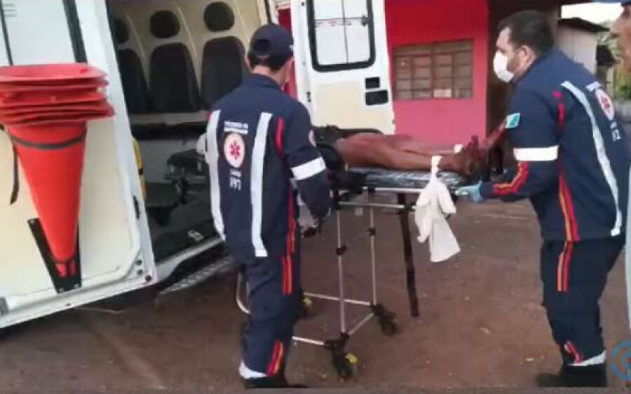 Mulher agredida com barra de ferro é socorrida em estado grave em Rio Verde