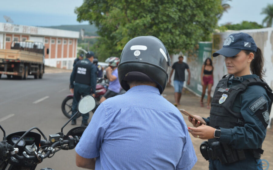5° BPM inicia Operação Carnaval MS 2024 com blitzes diárias em diversas ruas de Coxim