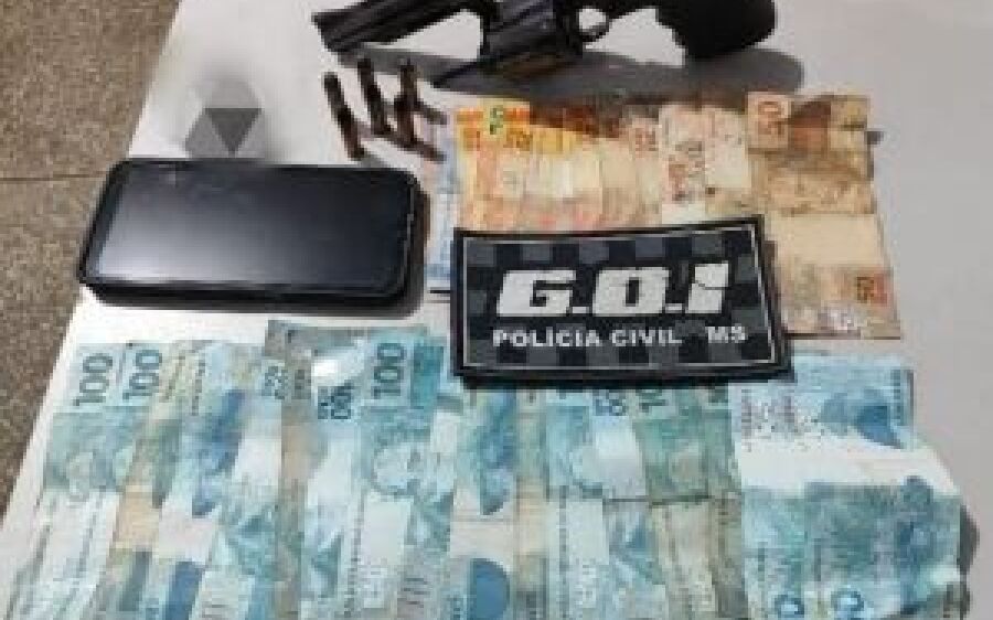 Polícia Civil prende foragido do sistema prisional e apreende arma de fogo em Rio Verde 