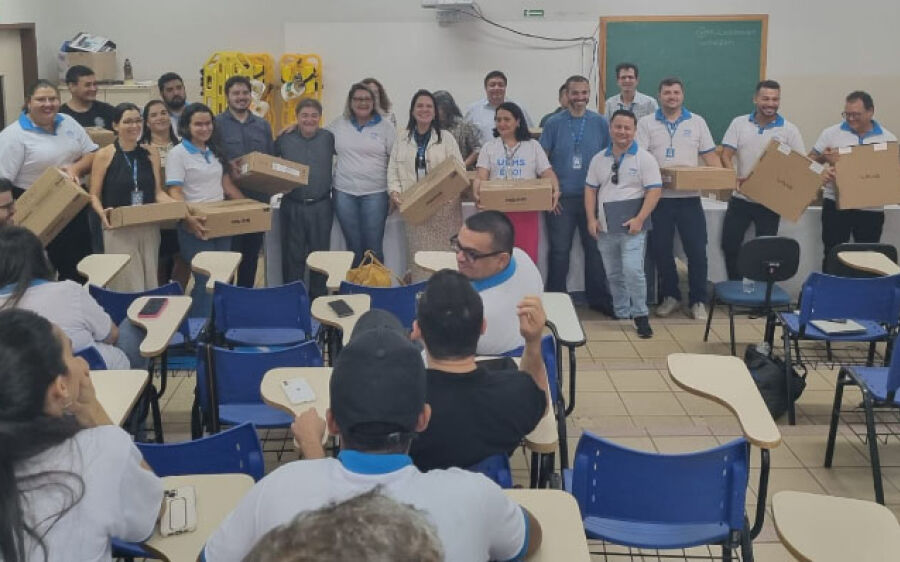 Servidores dos Câmpus de Chapadão do Sul e de Coxim recebem computadores
