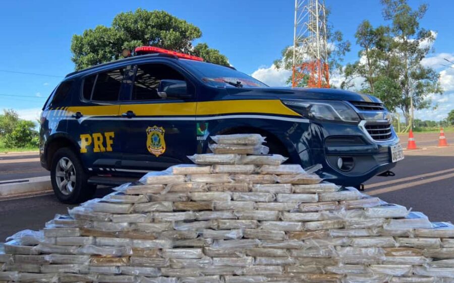 Motorista é preso com 201 quilos de cocaína na BR-262, em Terenos