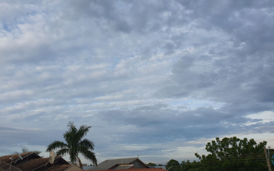 Terça-feira de temperaturas amenas e possibilidade de tempestade em MS