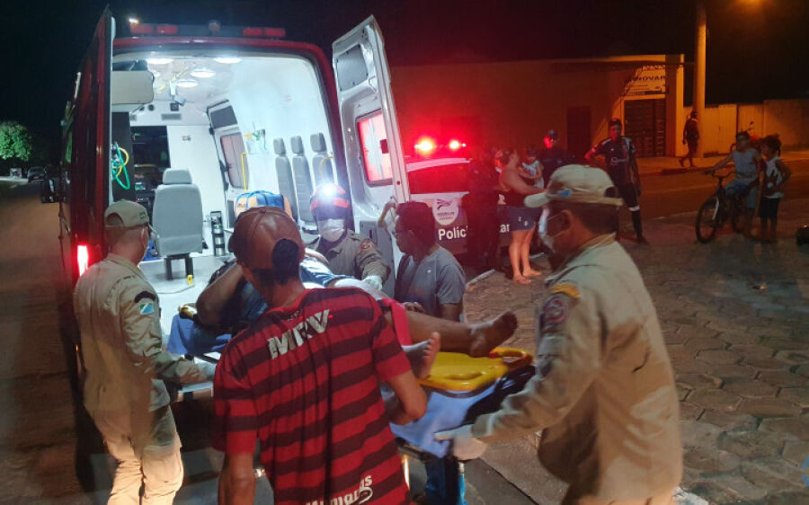 Mulher é espancada violentamente por casal no bairro Senhor Divino em Coxim