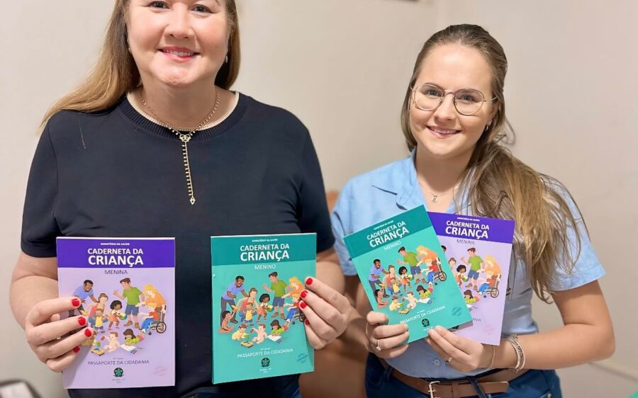 Secretaria Municipal de Saúde implanta  a Caderneta da criança no município 