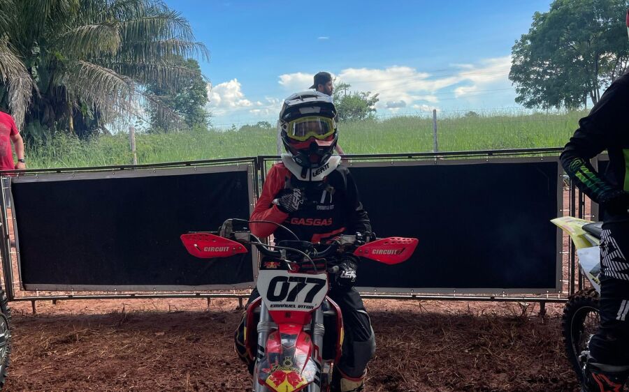 Piloto de Sonora vence 65cc na abertura do Mato-grossense de Motocross