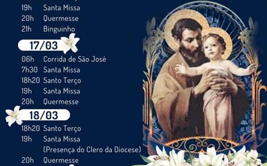 Coxim celebra feriado de São  José na próxima terça-feira (19)