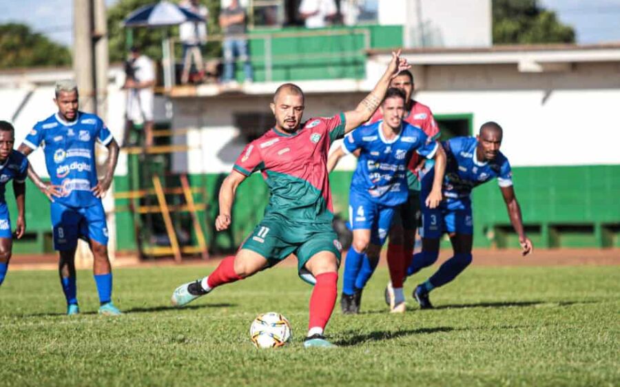 Portuguesa e Aquidauanense empatam pelo jogo de ida em Sidrolândia