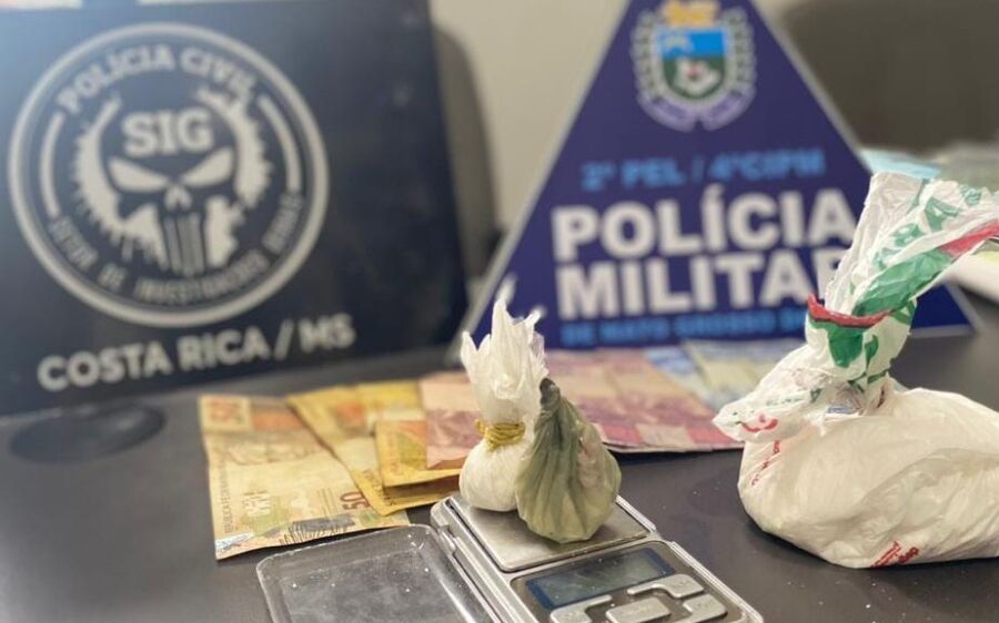 Duas mulheres são presas em flagrante por tráfico de drogas em Costa Rica