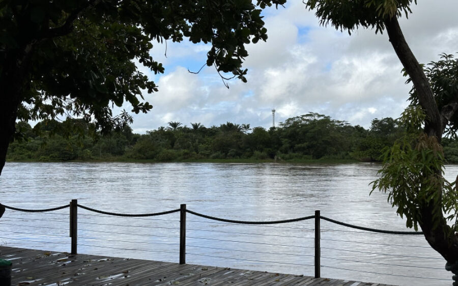 Chuvas deixam Rio Taquari meio metro acima do normal