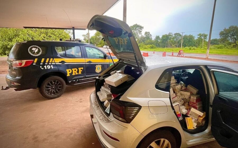 Dois são presos com carga de eletrônicos de origem estrangeira na BR-262