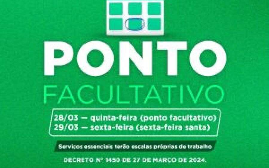 Prefeitura de Sonora decreta ponto facultativo nesta quinta-feira (28)
