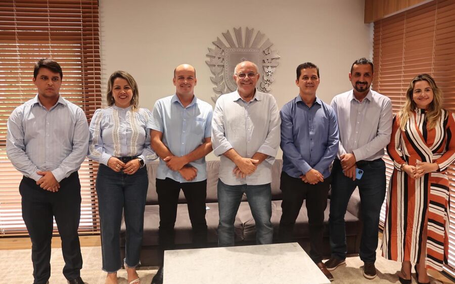 Prefeito de Rio Verde e vereadores se  reúnem com Eduardo Riedel  para impulsionar a Rota Rupestre