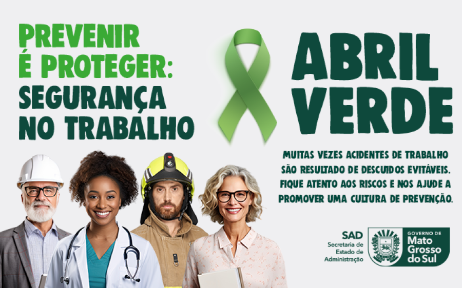Campanha do governo do Estado alerta sobre importância de segurança no trabalho
