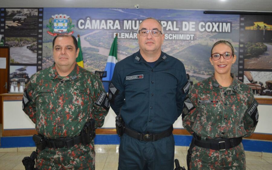 Comandante do 5º BPM participa da  passagem de comando da 3ª Companhia de Polícia Militar Ambiental 