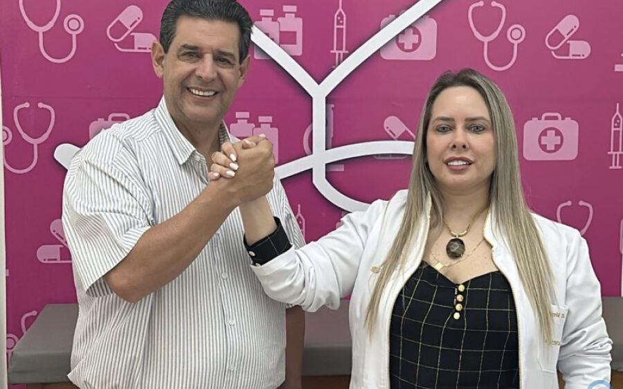 Dra Ingrid anuncia apoio a Pedro Ronny na corrida pela Prefeitura de Coxim