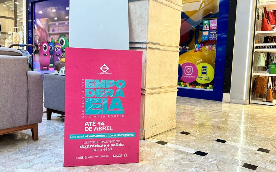 Campanha de arrecadação de absorventes para mulheres em situação de vulnerabilidade encerra dia 14